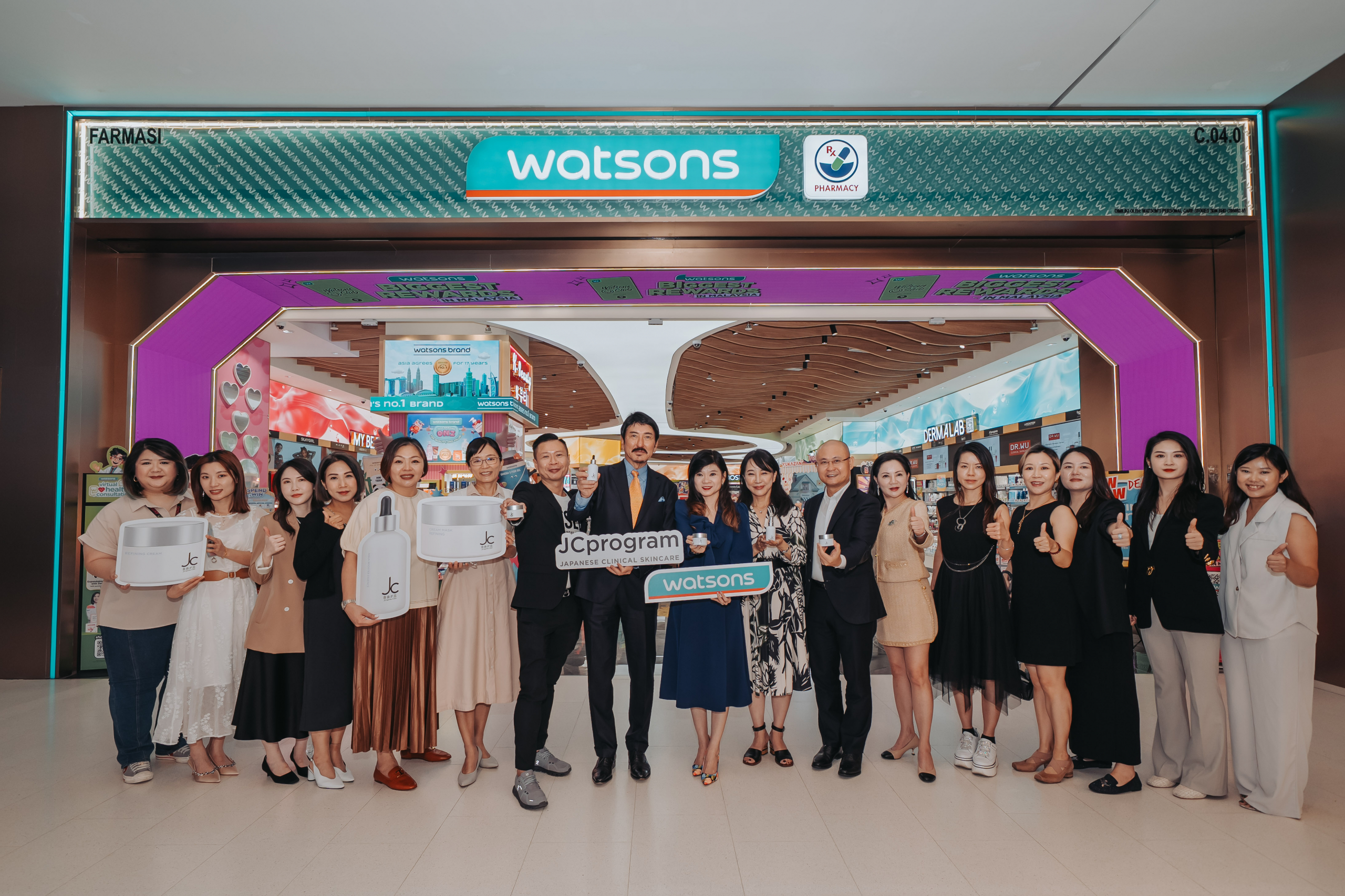 Watsons strategically positions itself at the forefront of the global aesthetic beauty revolution through accelerating the expansion of JCprogram across Asia