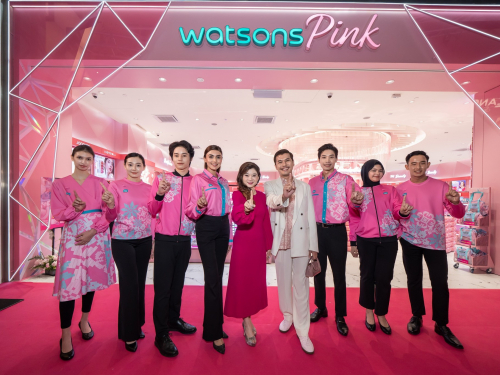 Grand Opening of Watsons Pink Store in Malaysia