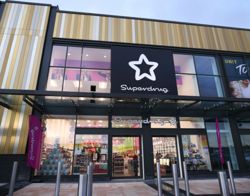 The new Superdrug store located in Edge Lane adopts new retail park formats