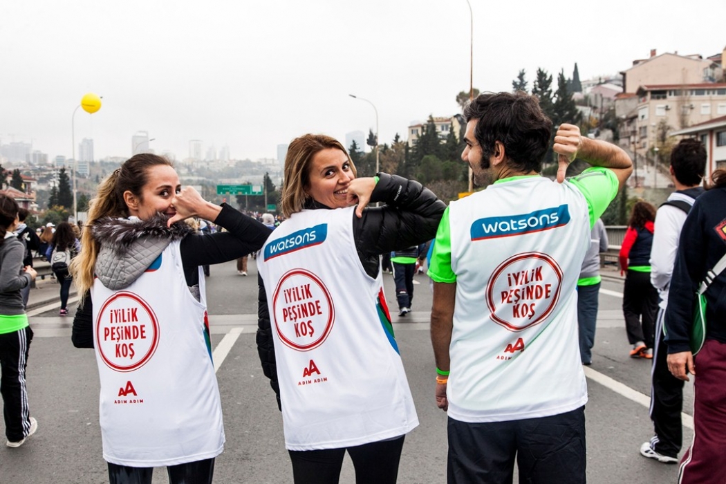 Fundraising at Istanbul Marathon