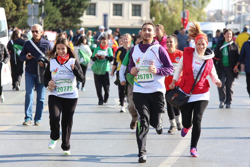 Fundraising at Eurasia Marathon