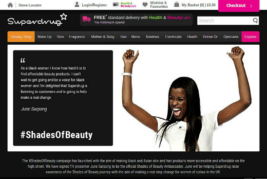 #ShadesOfBeauty Campaign